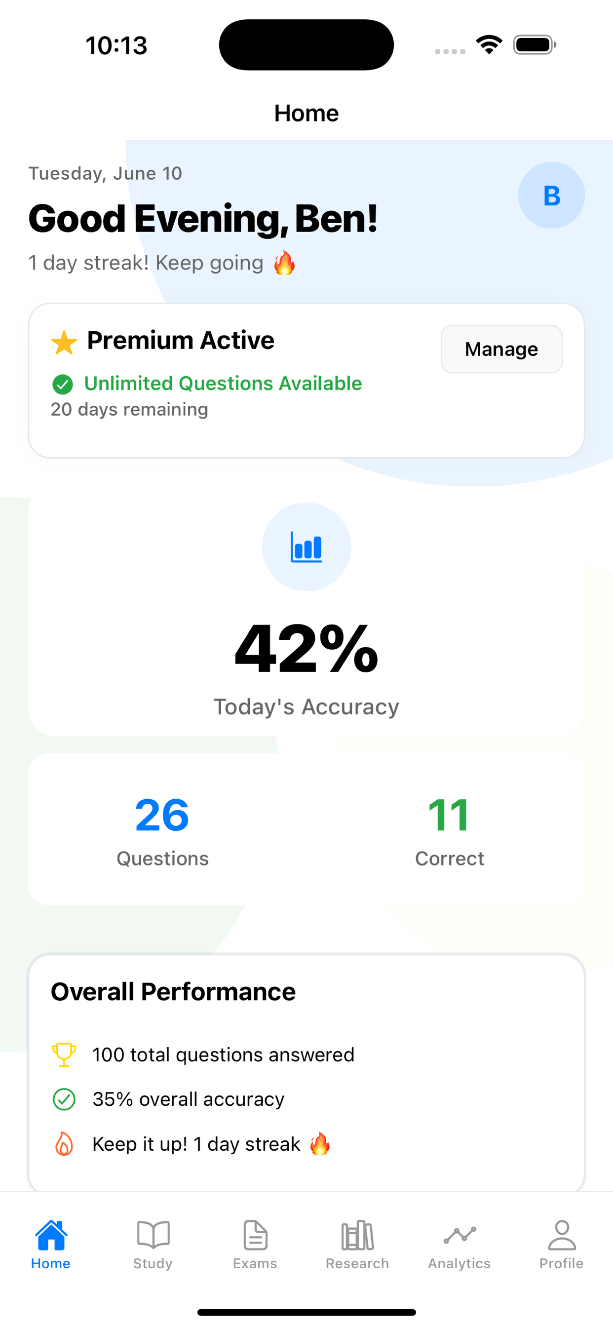 Study Categories